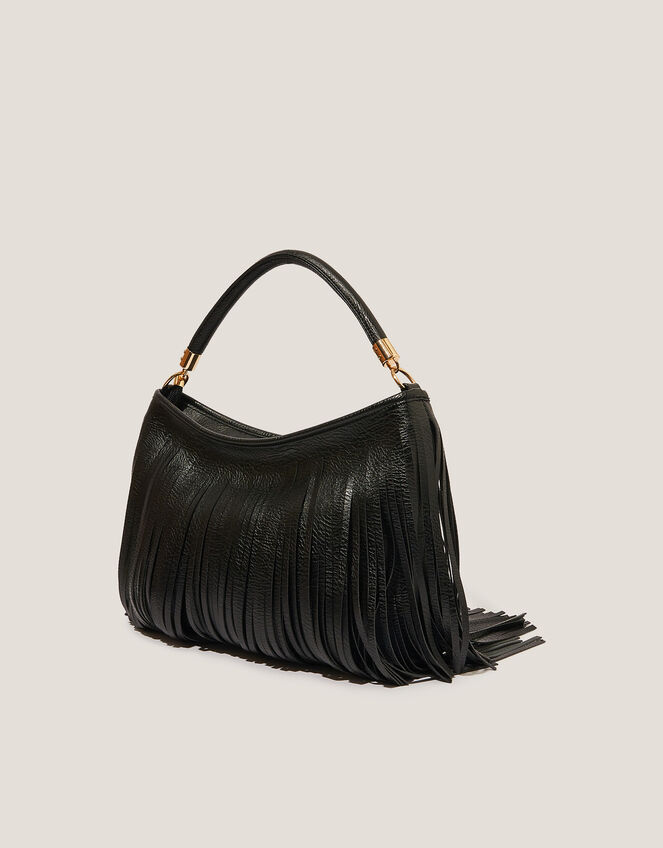 Sula Fringe Hobo Bag, , large