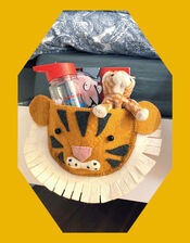 Fiona Walker Tiger Mask Bed Pouch, , large