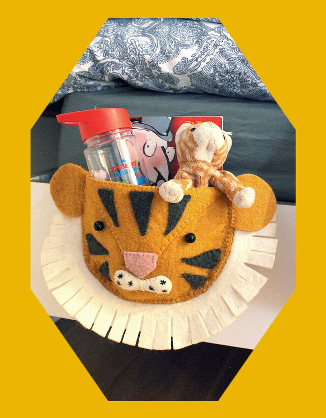Fiona Walker Tiger Mask Bed Pouch, , large