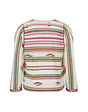 East Fable Ikat Jacket, Cream (CREAM), large