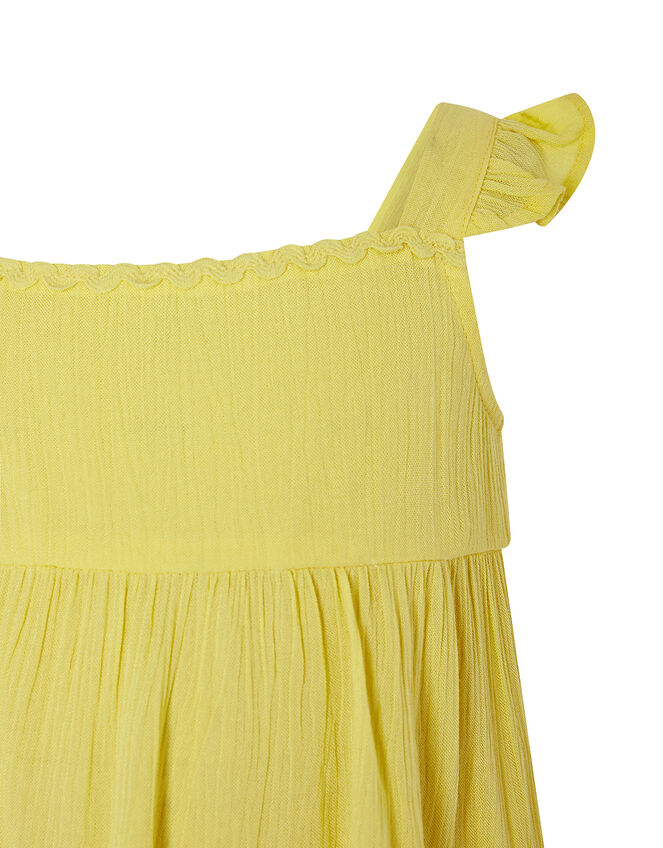 Baby Sunshine Tiered Dress, Yellow (YELLOW), large