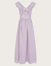 Indi Tie-Back Prom Dress, Purple (LILAC), large