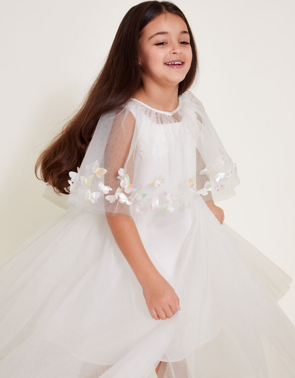 Luella Butterfly Cape, Ivory (IVORY), large