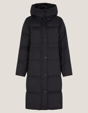 Molly Long Puffer Coat, Black (BLACK), large