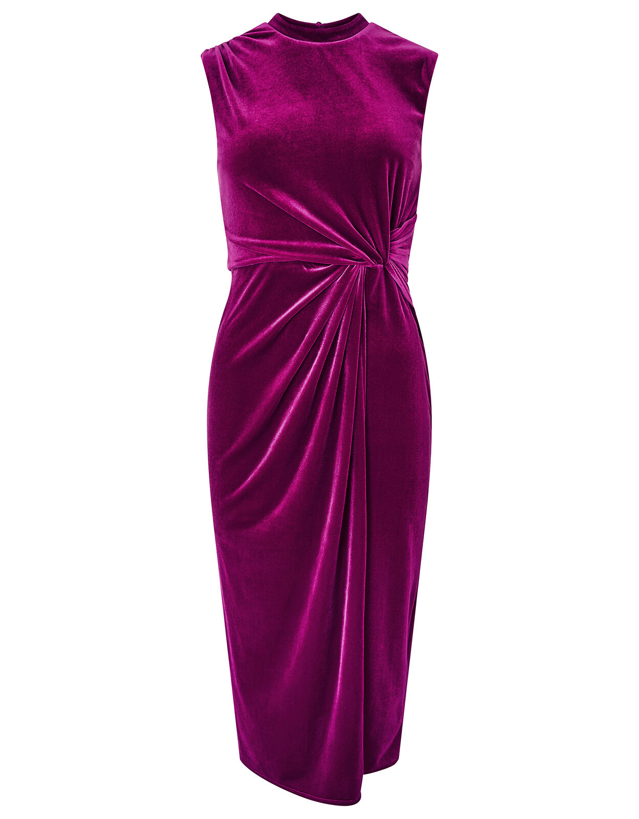 Shelby Twist Velvet Shift Dress Red Evening Dresses Monsoon Global