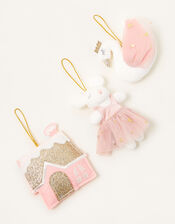 Swan Ballerina Christmas Decorations, , large
