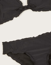 Frill Bikini Set, Black (BLACK), large