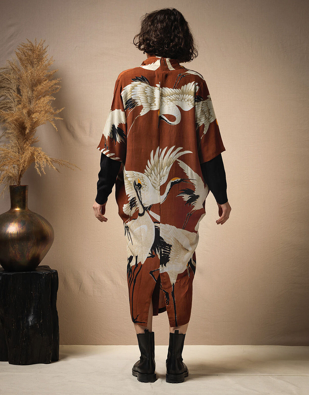 One Hundred Stars Cigar Rachel Dress Brown