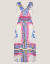 Lollie Sleeveless Midi Dress, Purple (PURPLE), large