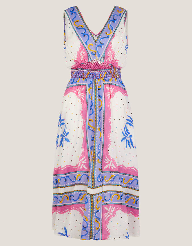 Lollie Sleeveless Midi Dress, Purple (PURPLE), large
