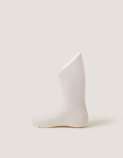 Baby Lace Tights, White (WHITE), large