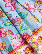 Adara Floral Print Skort, Blue (BLUE), large