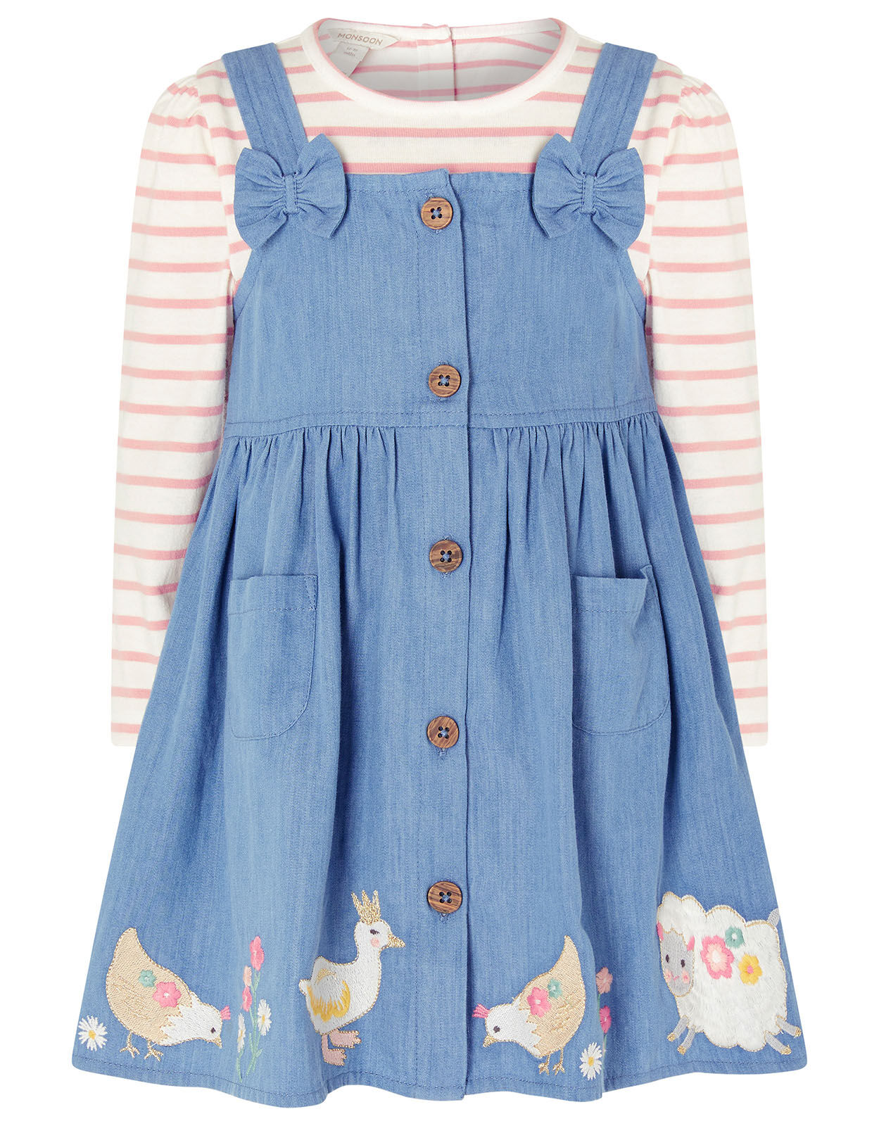 Monsoon pinafore 2025