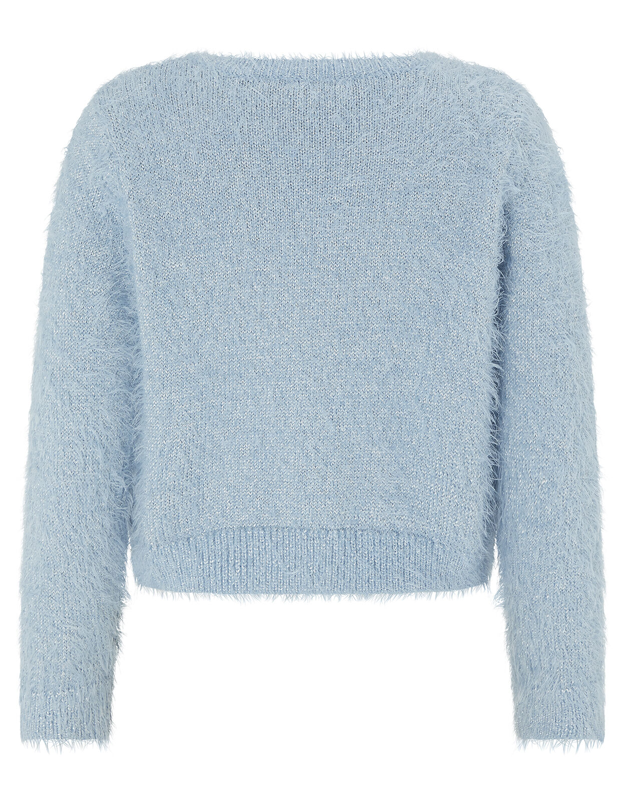 Light blue fluffy cardigan store