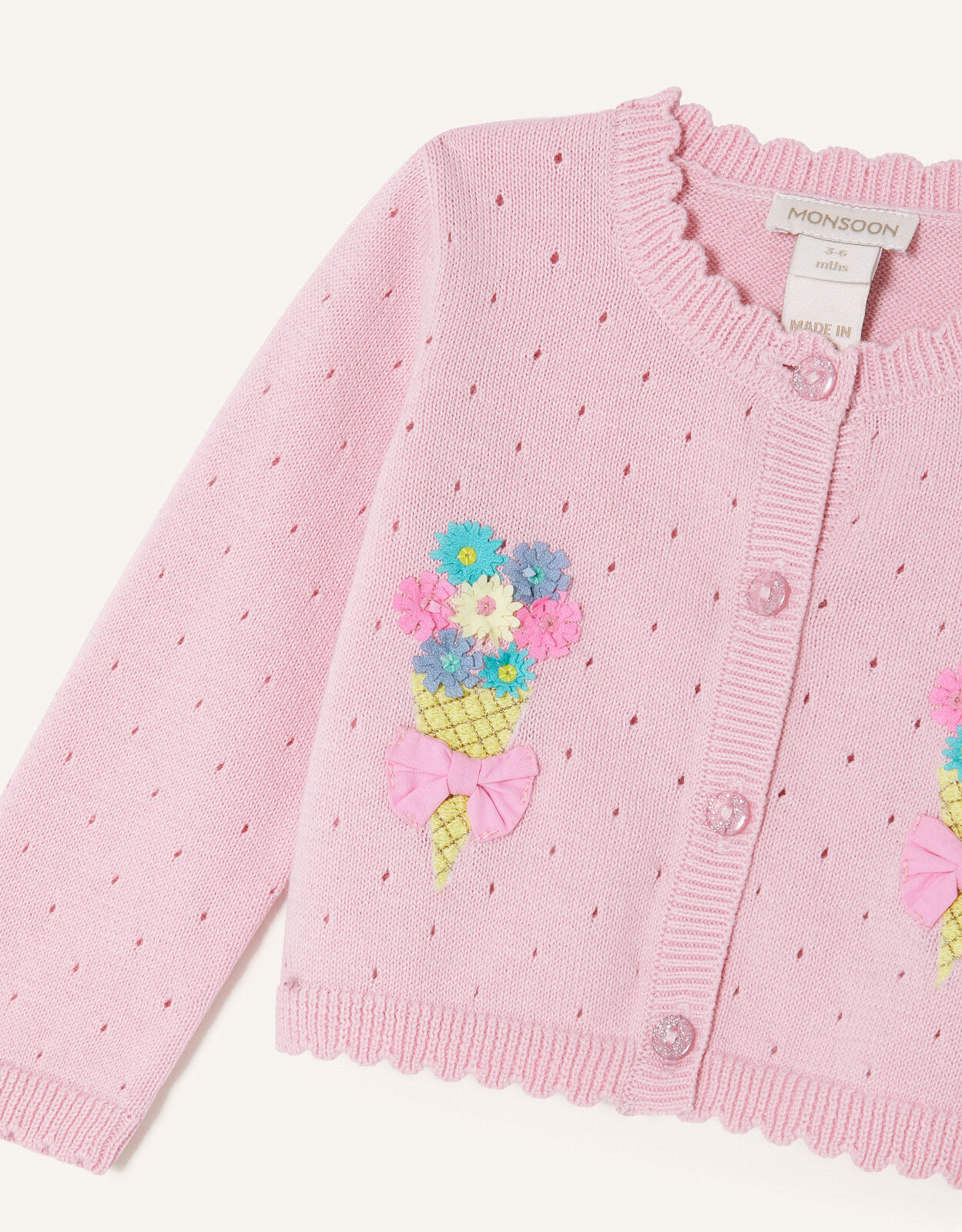 Ice store cream cardigan