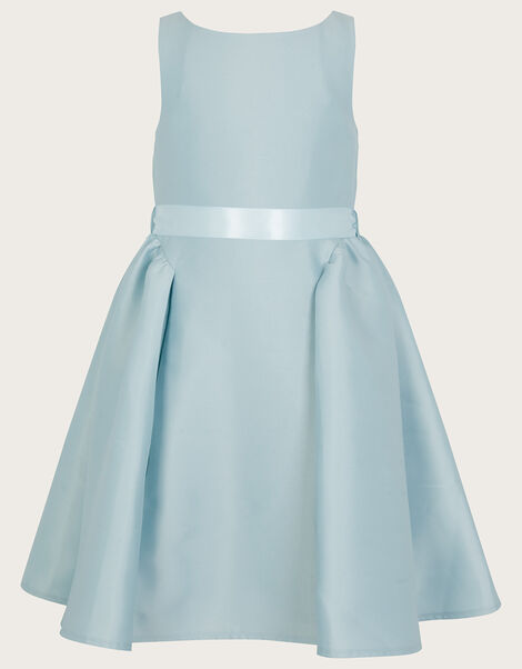 Holly Duchess Twill Bridesmaids Dress, Green (GREEN), large