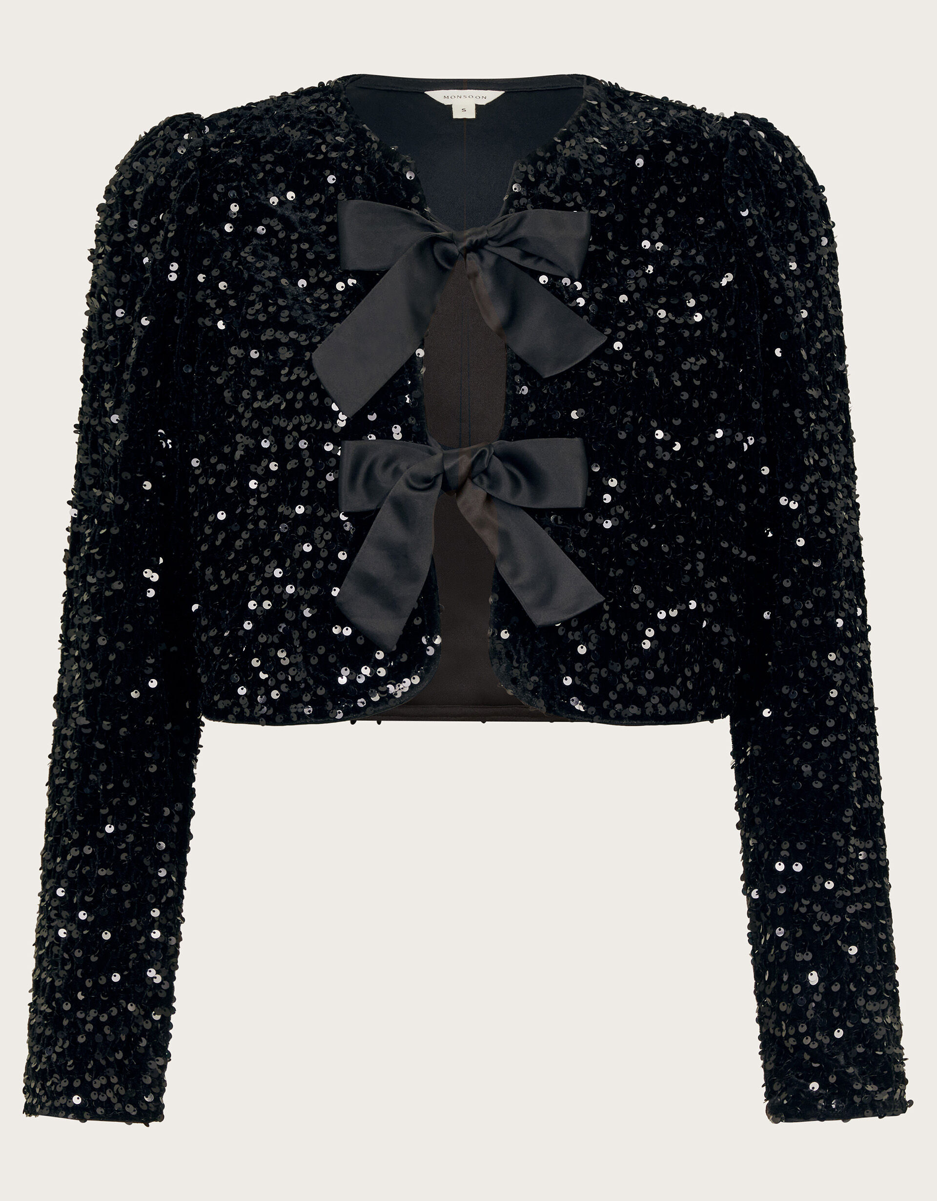 Monsoon cropped jacket store