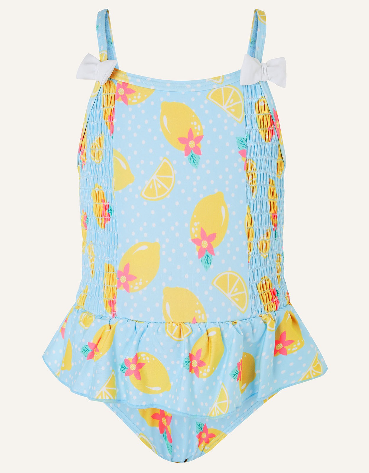 Girls lemon sales bathing suit
