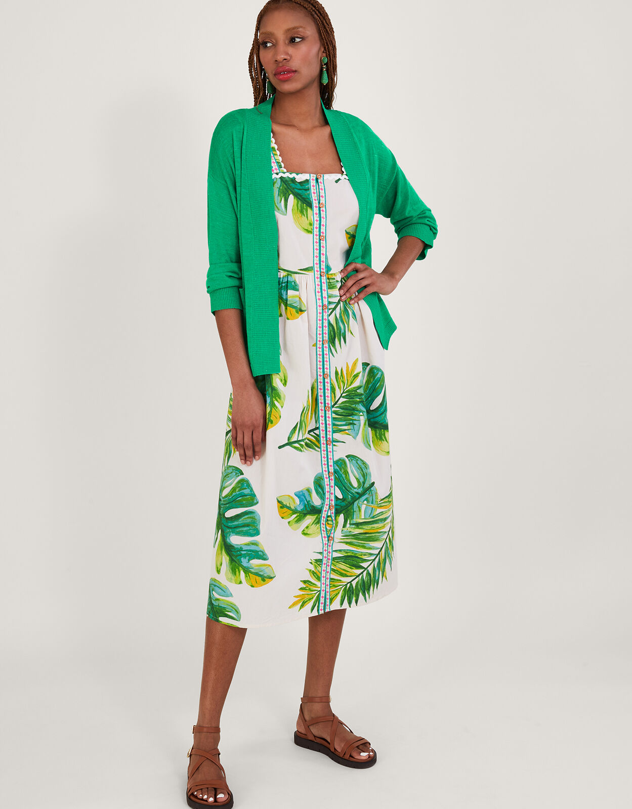 Monsoon linen cardigan online