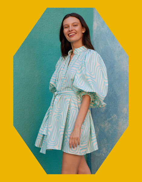 Sundress Inaya Shirt Dress, White (WHITE), large