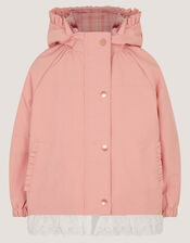 Broderie Shower-Proof Jacket, Pink (PINK), large