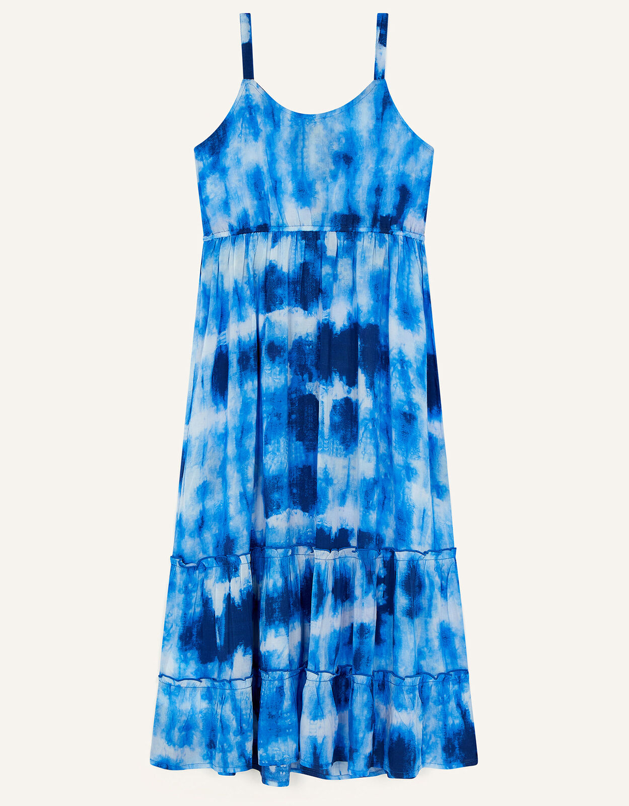 Blue tie dye online dress