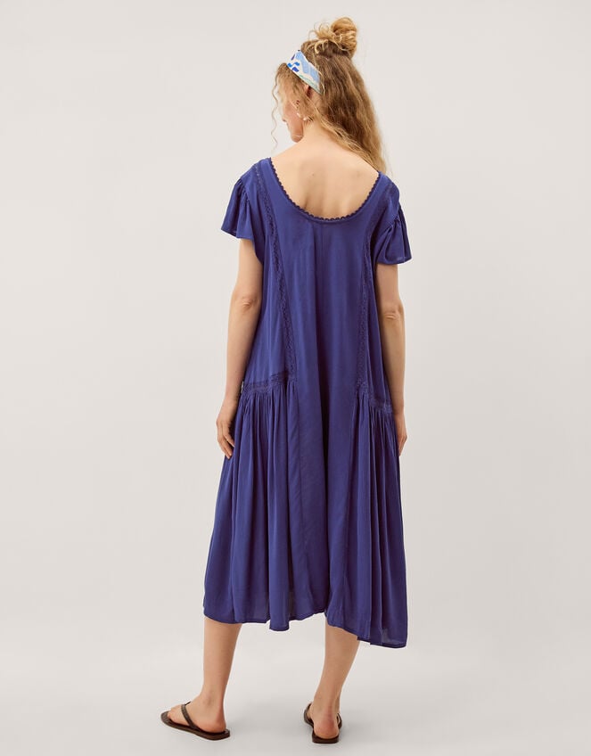 Eva Lace Culotte Jumpsuit, Blue (BLUE), large