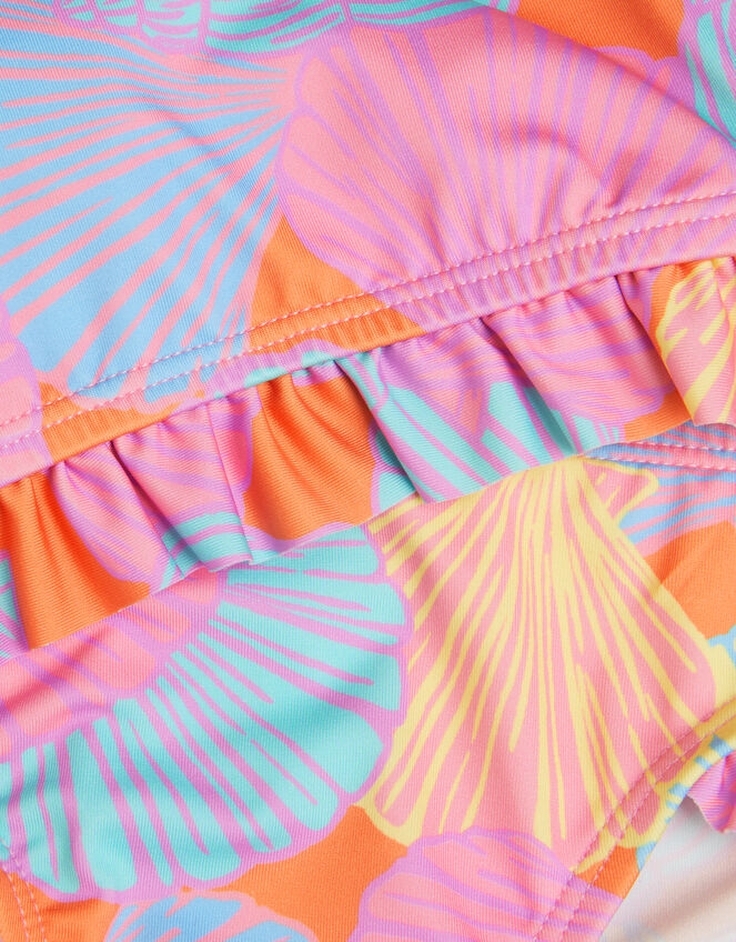 Shell Print Frilly Bikini Set, Multi (MULTI), large