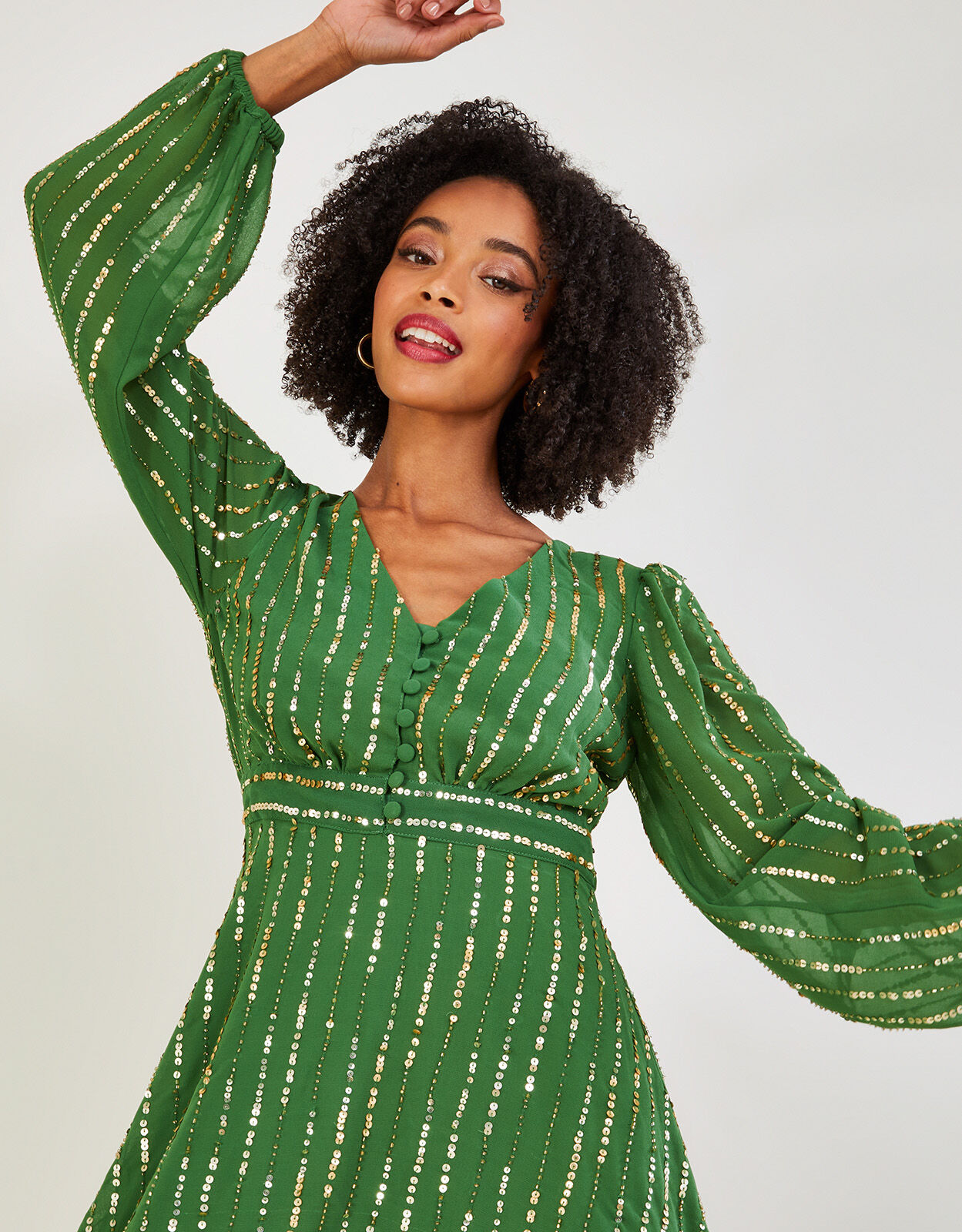 Bash 2025 green dress