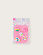 5-Pack Unicorn Clog Charms, , large