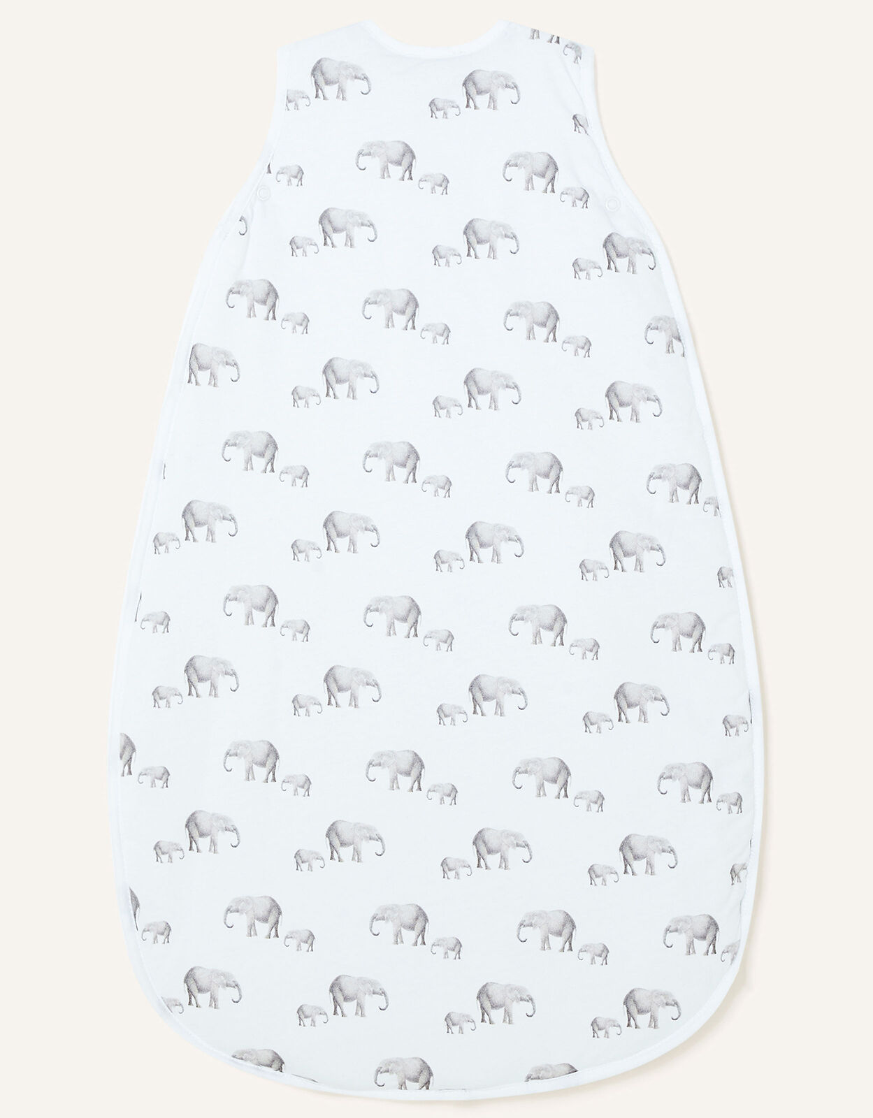 Newborn Harry Elephant Sleeping Bag 2.5 Tog Ivory