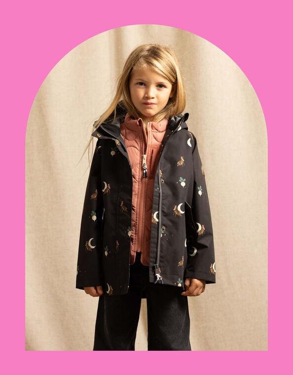 T&ouml;astie All Season Waterproof Raincoat, Blue (NAVY), large