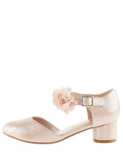 Textured Corsage Heels , Pink (PINK), large