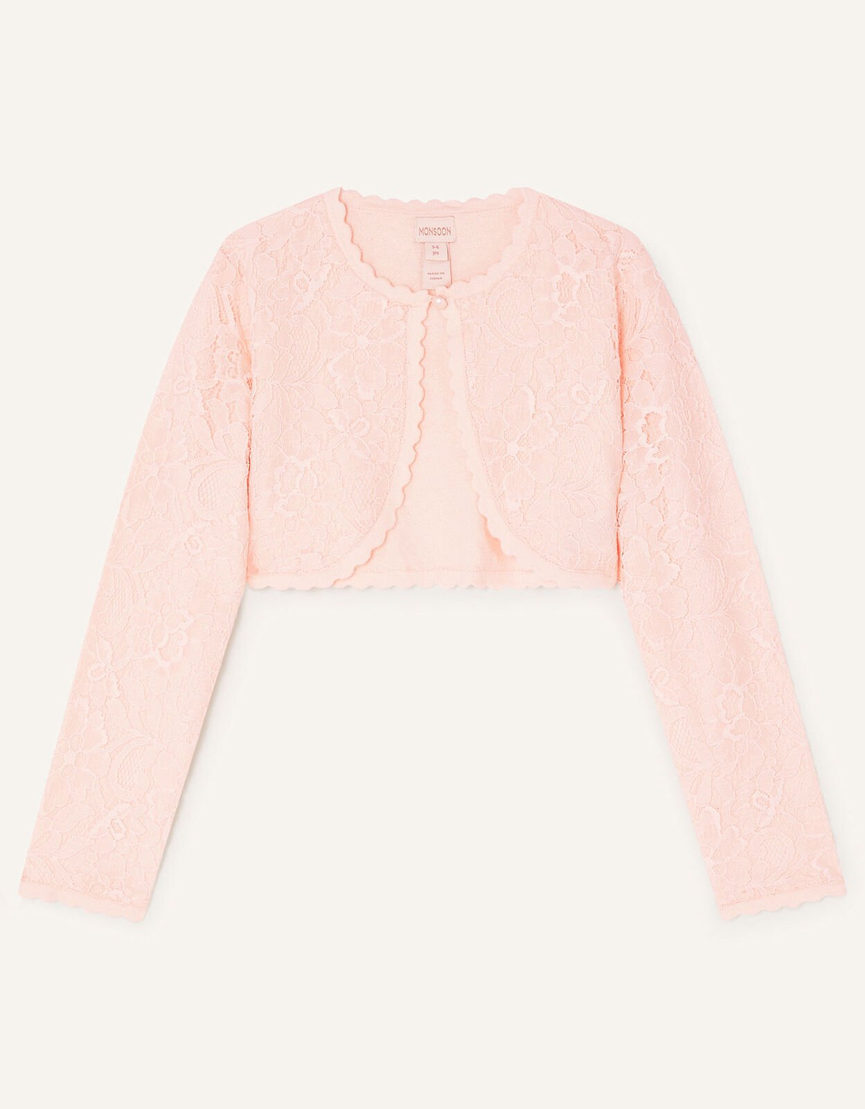 Girls lace cardigan sale
