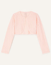 Lace Cardigan, Pink (PINK), large