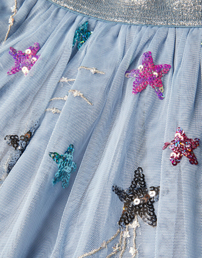 Disco Starburst Skirt, Blue (BLUE), large