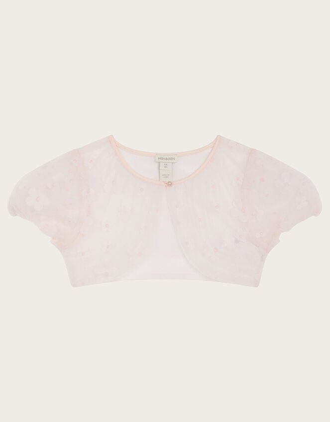 3D Petal Tulle Cover Up, Pink (PINK), large