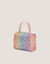 Ombr&eacute; Glitter Bag & Hair Clips Set, , large