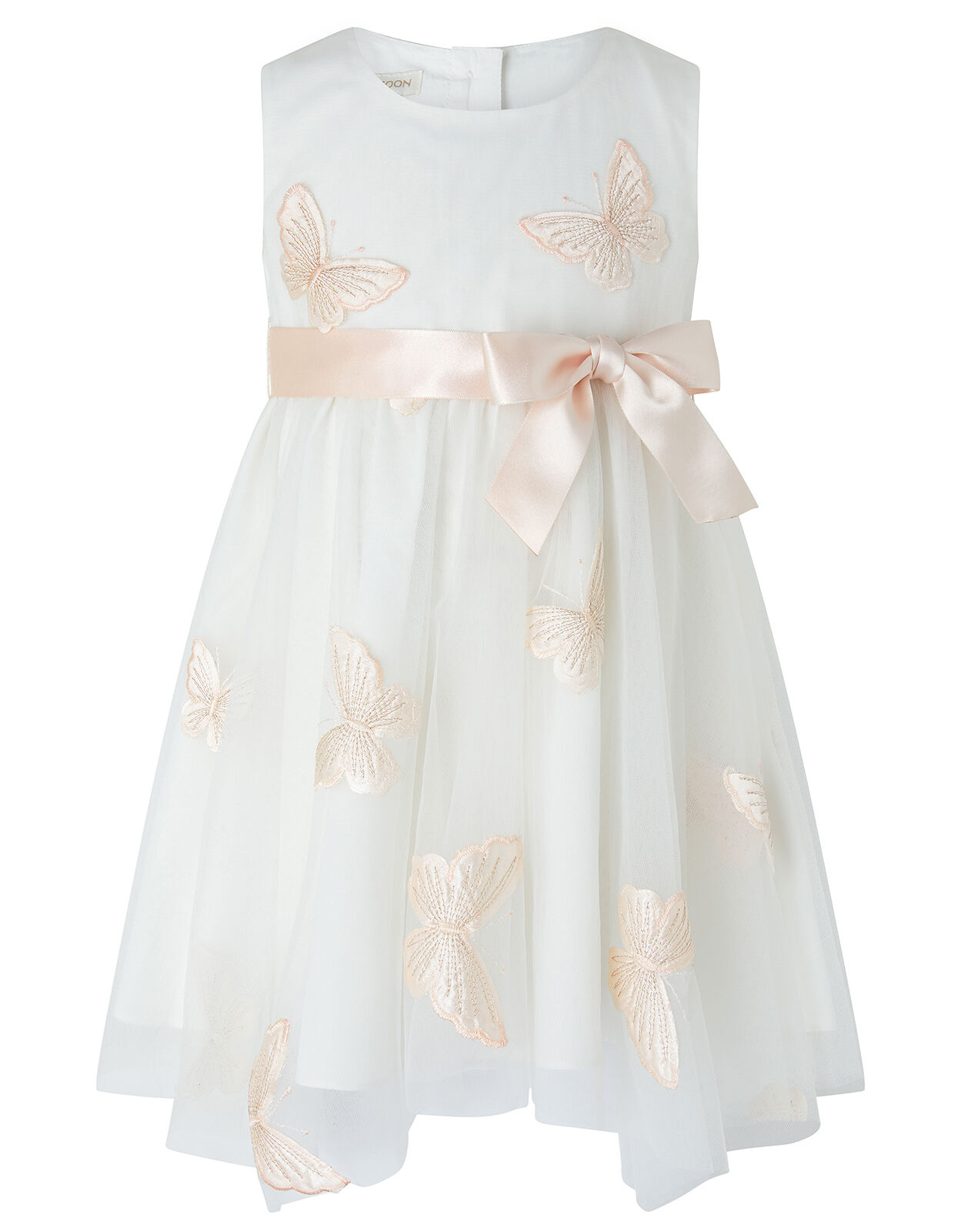 Baby Molly Butterfly Dress Ivory