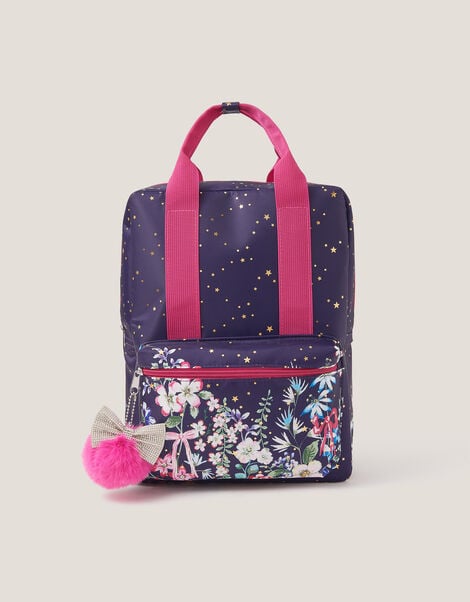 Floral School Backpack, , large
