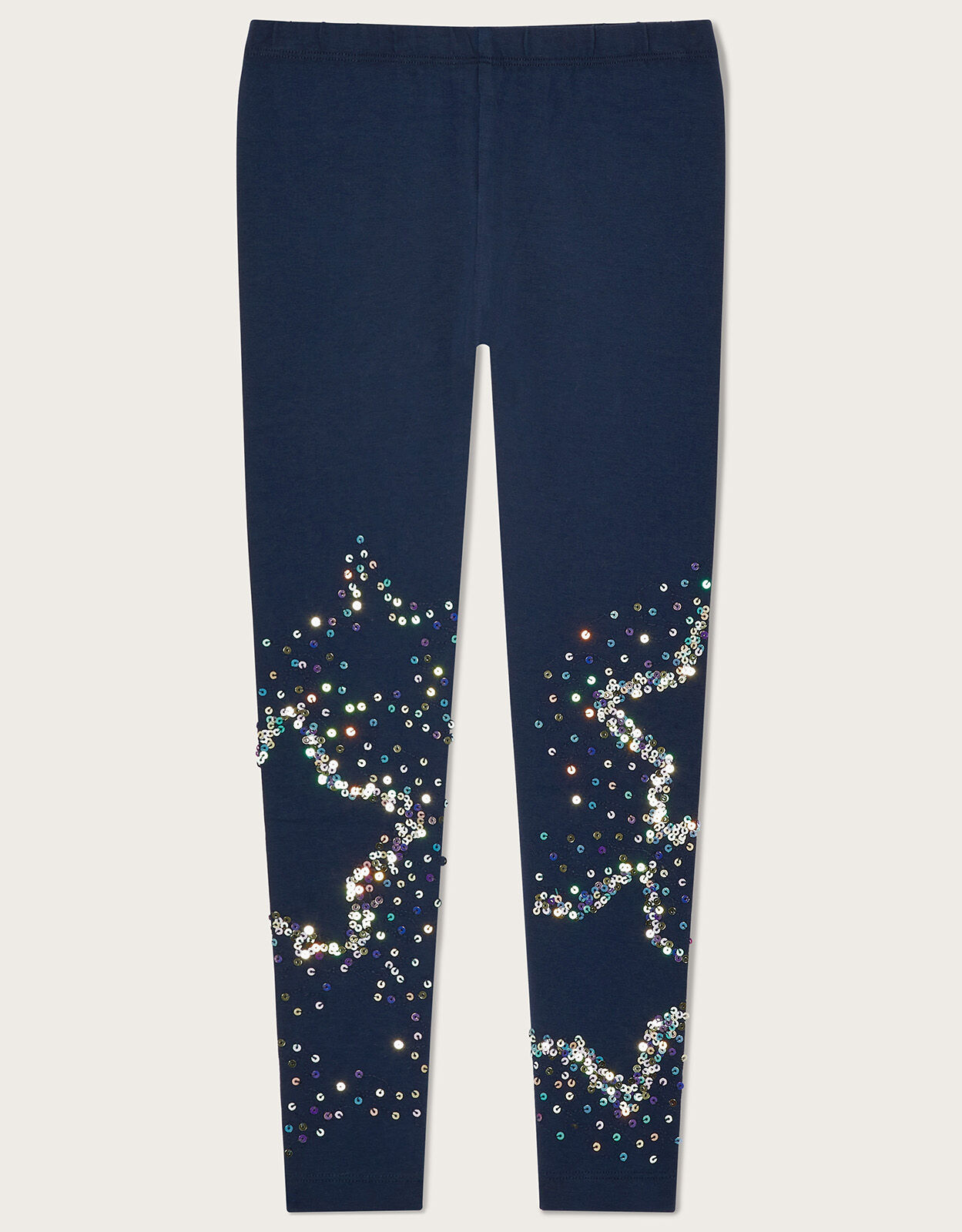 Navy blue sequin leggings outlet