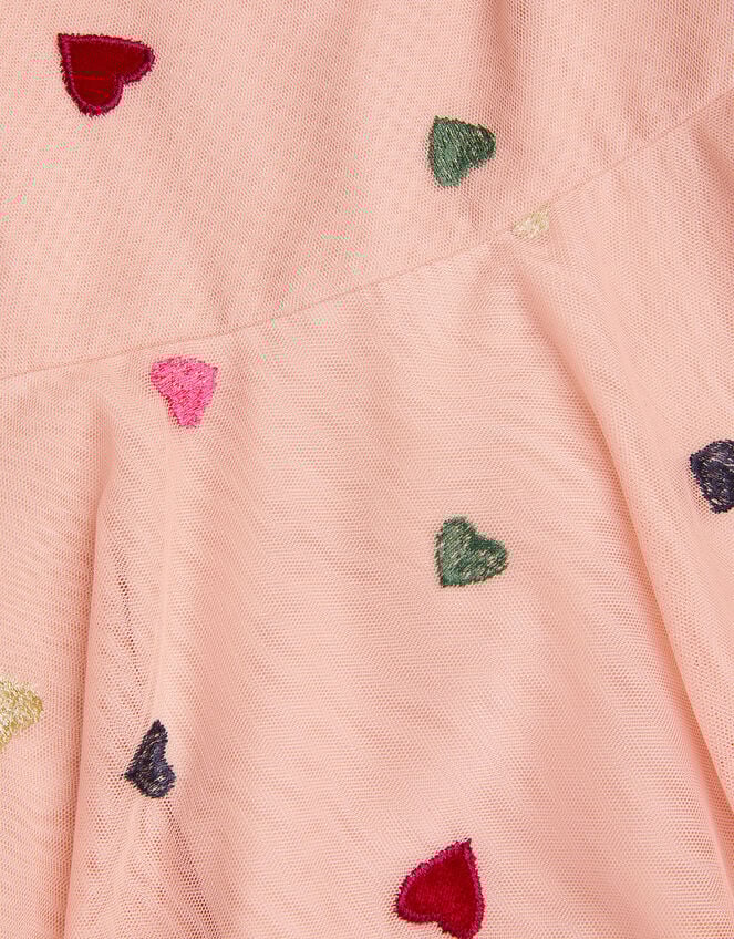 Baby Sweetheart Applique Dress, Pink (PINK), large