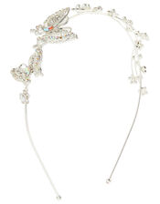 Chrissy Sparkle Butterfly Headband, , large