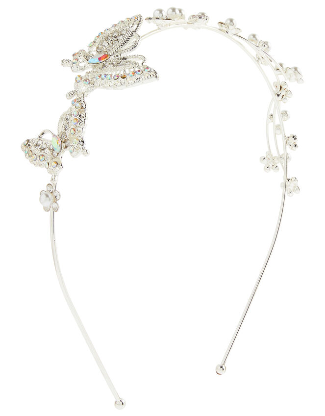 Chrissy Sparkle Butterfly Headband, , large