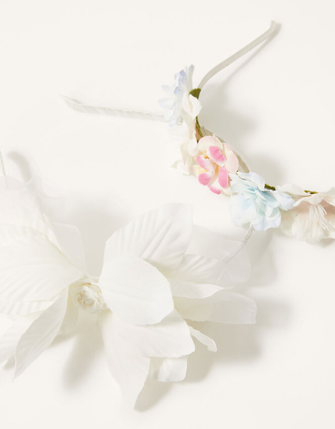 Flower Headbands Set of Two, , large
