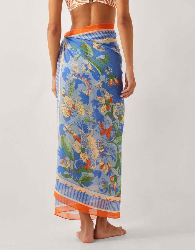 Helena Floral Print Sarong, , large