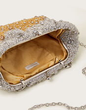 Ombre Hand-Beaded Clutch, , large