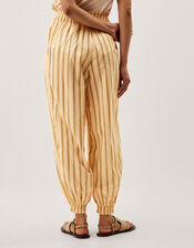 Eve Stripe Balloon Trousers, Ivory (IVORY), large