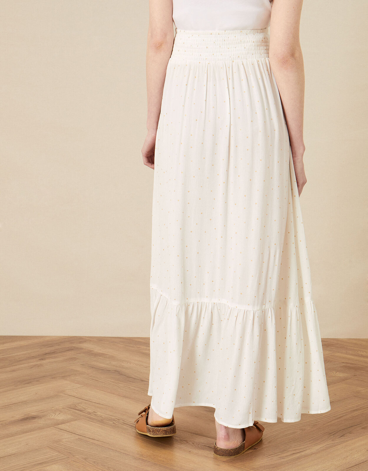 White maxi skirt sale store