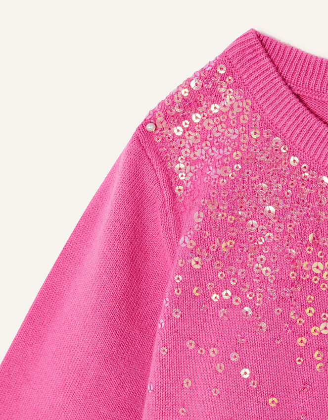 Scatter Sequin Bolero, Pink (PINK), large